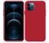 Silikónový kryt iPhone 12 Pro Max - červený